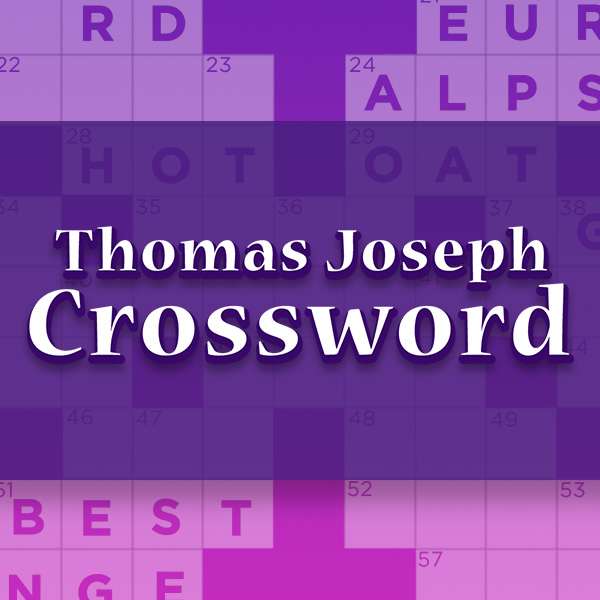 Thomas Joseph Crossword Free Online Game The Charlotte Observer